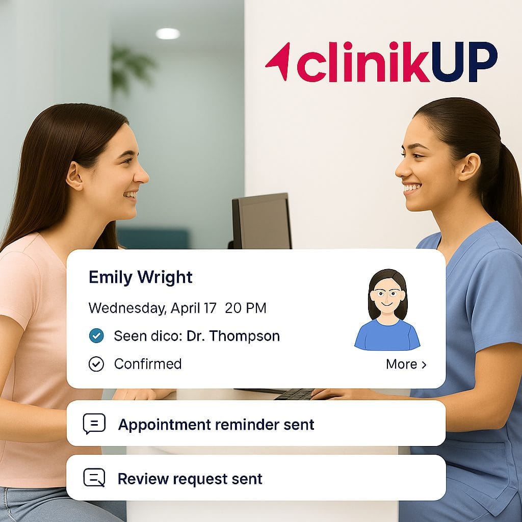 clinikUP, the AI CRM for aesthetic clinics